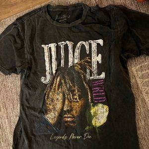 Juice Wrld size Medium T-shirt | cotton | new | grey/black